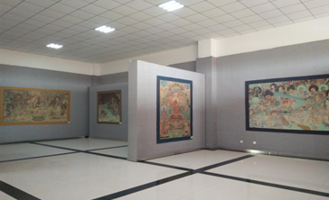 金昌市金川区博物馆举办“西夏瑰宝”东千佛洞壁画临摹作品交流展